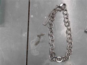 James Avery Forged Sterling Silver Link Charm Bracelet | Dillard's